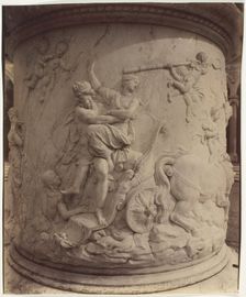 Versailles, Girardon, Enlevement de Proserpine par Pluton, 1904. Creator: Eugene Atget