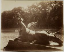 Versailles, Grand Trianon, Dragon par Hardy, 1901. Creator: Eugene Atget