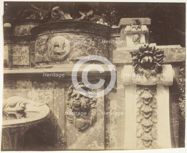 Versailles, Grand Trianon (Le Buffet), 1905. Creator: Eugene Atget.