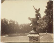 Versailles, Grand Trianon (Vase par Le Lorrain), 1901. Creator: Eugene Atget