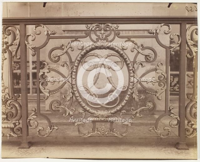 Versailles, Grille du Chateau, 1905. Creator: Eugene Atget.