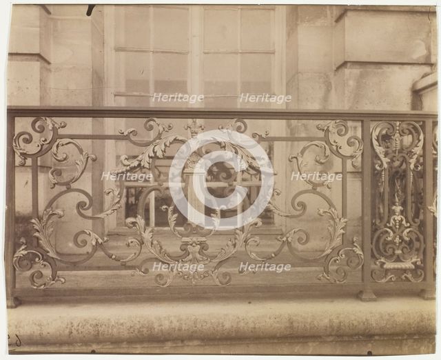 Versailles, Grille du Chateau, 1906. Creator: Eugene Atget.