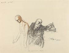 Versailles juillet. La Germania signe..., probably 1919. Creator: Jean Louis Forain