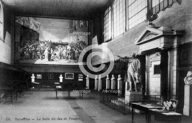 Versailles - La Salle du Jeu de Paume. Creator: Unknown.