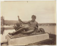 Versailles, Le Rhone par Tuby, 1901. Creator: Eugene Atget
