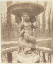 Versailles, Les Marmousets, 1906. Creator: Eugene Atget