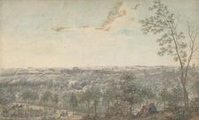 Versailles Seen from the Southwest, 1779. Creator: Louis Nicolas de Lespinasse
