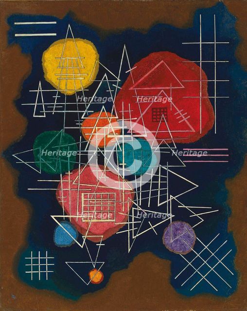 Verschleiertes Glühen (Veiled Glow) , 1928.