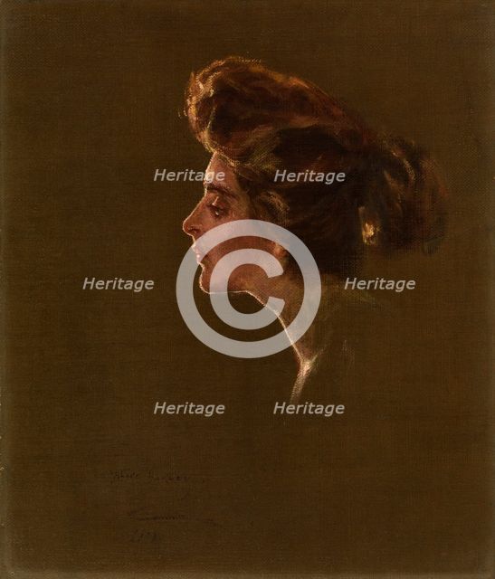 Vers 1903. Creator: Alice Pike Barney.