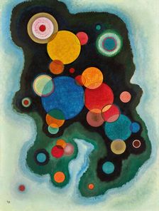 Vertiefte Regung (Deepened Impulse), 1928. Creator: Kandinsky, Wassily Vasilyevich (1866-1944)