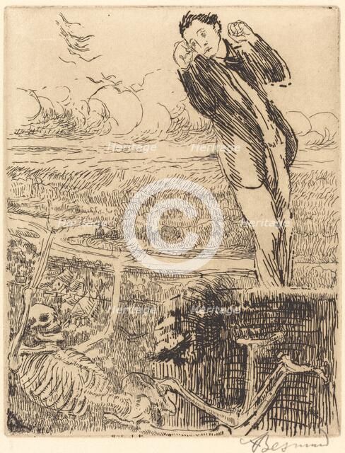 Vertigo (Le vertige), 1900. Creator: Paul Albert Besnard.