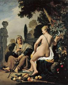 Vertumnus and Pomona, 1637. Creator: Caesar Boëtius van Everdingen