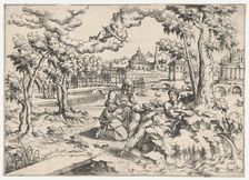 Vertumnus and Pomona, ca. 1550-55., ca. 1550-55. Creator: Anon