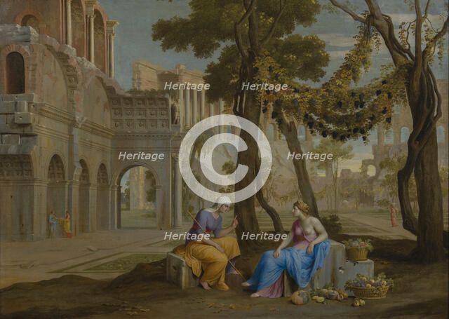 Vertumnus and Pomona. Creator: Jean Lemaire.