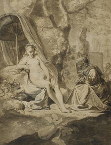Vertumnus and Pomona. Creator: Nikolaus Knüpfer
