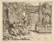 Vertumnus and Pomona. Creator: Richard van Orley