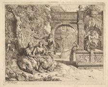 Vertumnus and Pomona. Creator: Richard van Orley