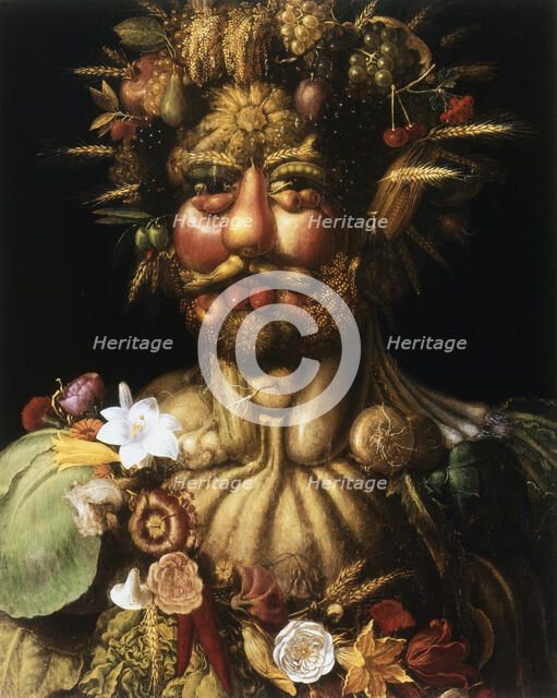 'Vertumnus - Rudolf II', c1590. Artist: Giuseppe Arcimboldi