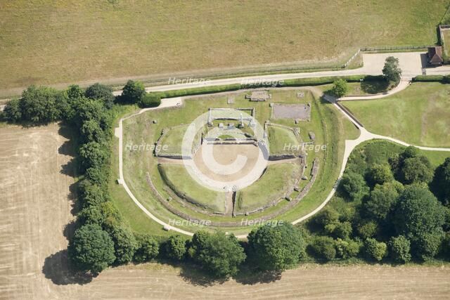Verulamium Roman Town, St Albans, Hertfordshire, 2015. Artist: Damian Grady.