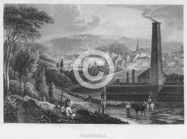 'Verviers', 1850. Artist: H Bond.
