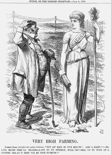 Very High Farming 1870. Artist: Joseph Swain