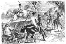 Very Polite: The Party on the Grey, having invited some Strangers to Lunch...1856. Creator: Joseph Swain