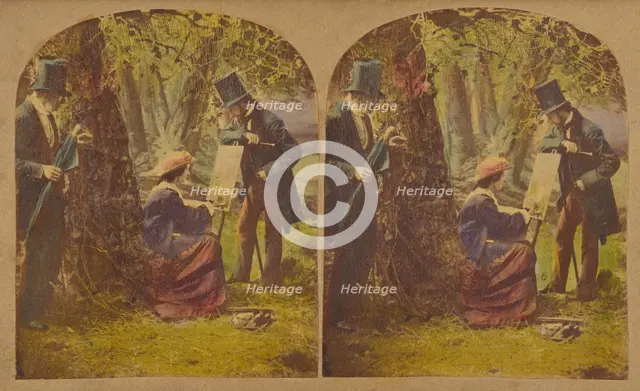 Very pretty indeed., about 1857. Creator: Joseph John Elliott.