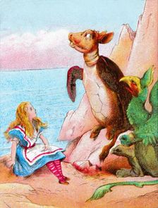 Very soon they came upon the Gryphon c1900