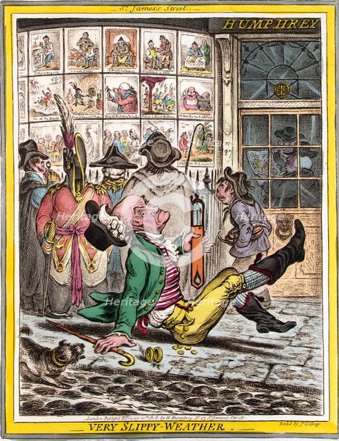 Very Slippy-Weather, 1808.