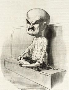 Vesin, 1849. Creator: Honore Daumier