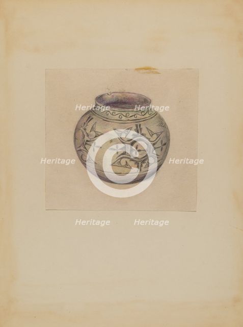 Vessel, 1935/1942. Creator: Mary Berner.