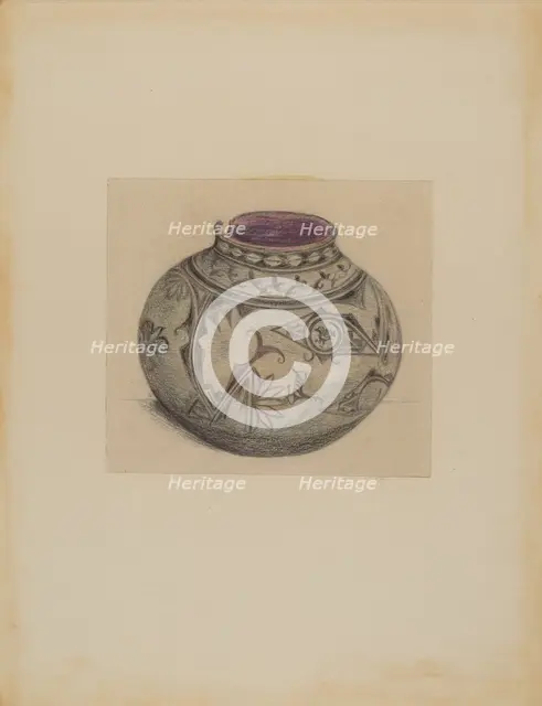 Vessel, 1935/1942. Creator: Mary Berner.