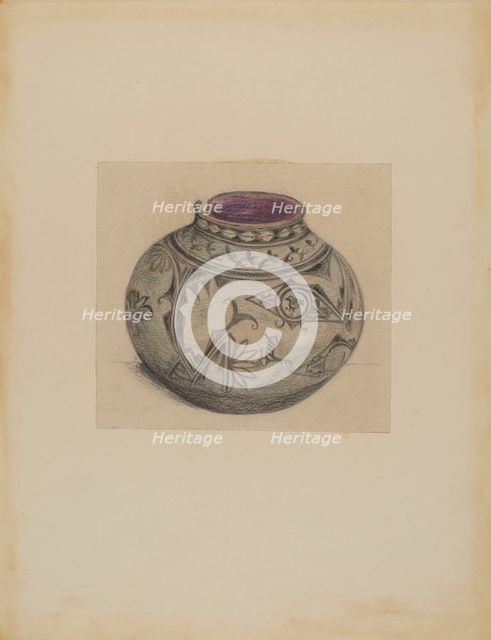 Vessel, 1935/1942. Creator: Mary Berner.