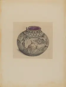 Vessel, 1935/1942. Creator: Mary Berner