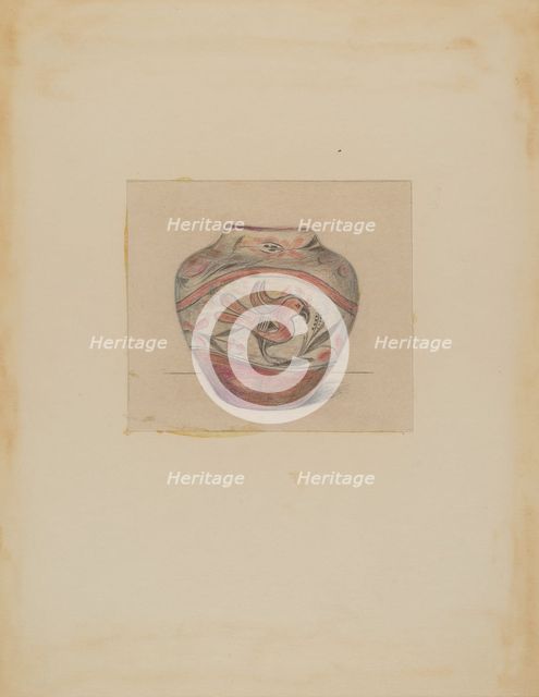 Vessel, 1935/1942. Creator: Mary Berner.