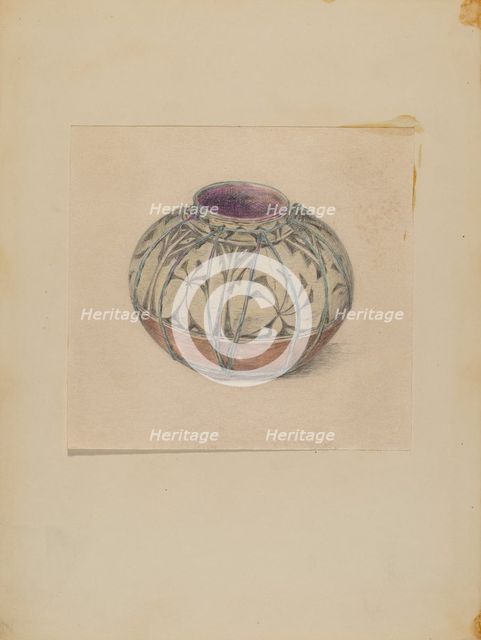 Vessel, 1935/1942. Creator: Mary Berner.