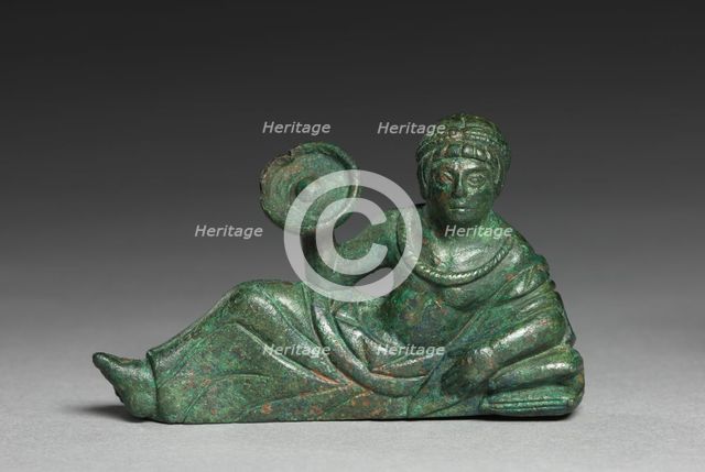 Vessel Ornament of Banqueter, probably 400-375 BC. Creator: Unknown.