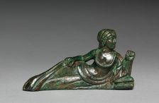 Vessel Ornament of Banqueter, probably 400-375 BC. Creator: Unknown