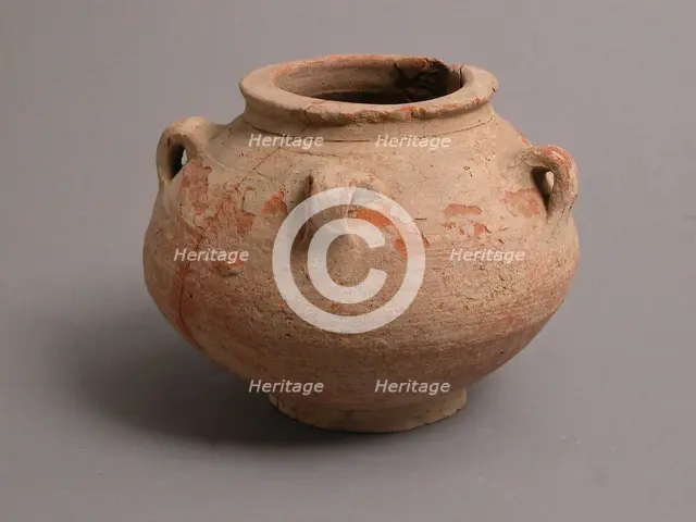 Vessel, Coptic, 4th-7th century. Creator: Unknown.