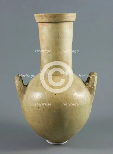 Vessel, Egypt, New Kingdom, Mid-Dynasty 18-Early Dynasty 19 (about 1350-1200 BCE). Creator: Unknown.