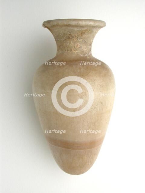 Vessel, Egypt, New Kingdom, Dynasty 18-20 (about 1550-1069 BCE) ?. Creator: Unknown.