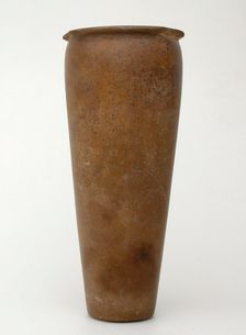 Vessel, Egypt, Old Kingdom (?), Dynasties 3-8 (about 2686-2160 BCE). Creator: Unknown