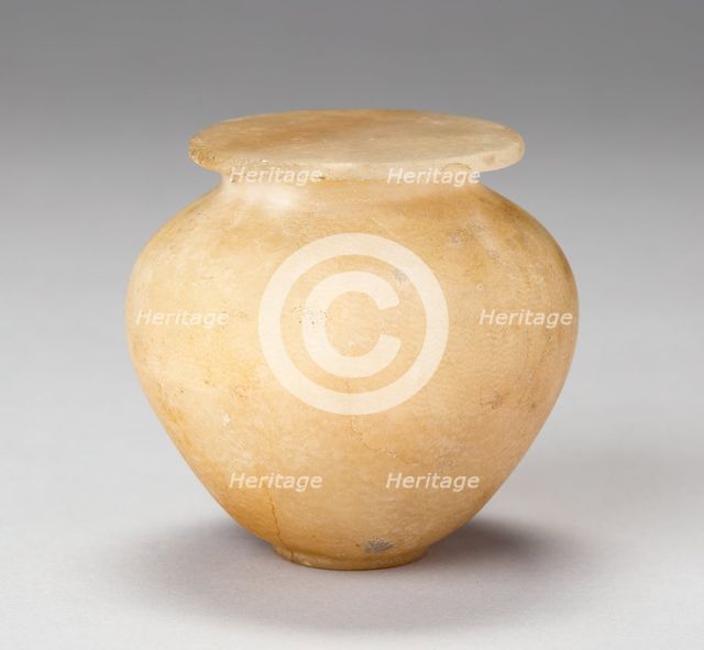 Vessel, Egypt, Old Kingdom, Dynasty 4-6 (about 2613-2181 BCE). Creator: Unknown.