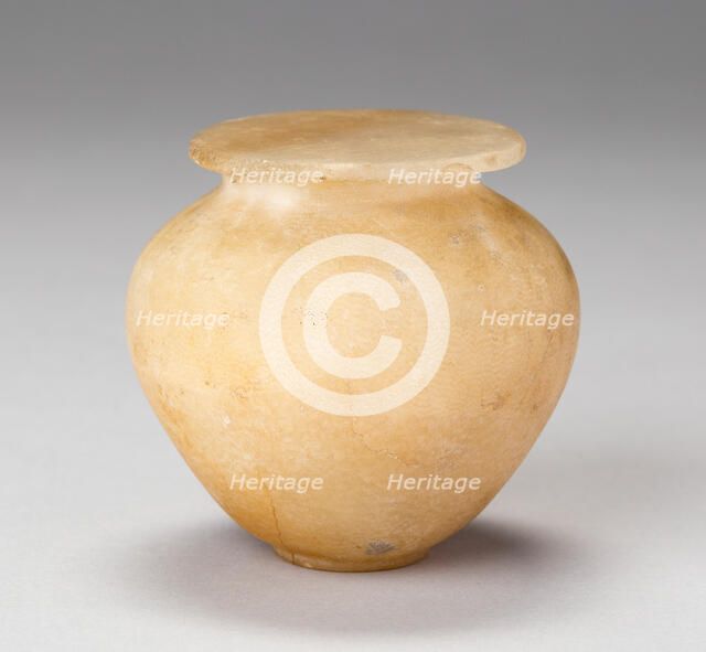 Vessel, Egypt, Old Kingdom, Dynasty 4-6 (about 2613-2181 BCE). Creator: Unknown.