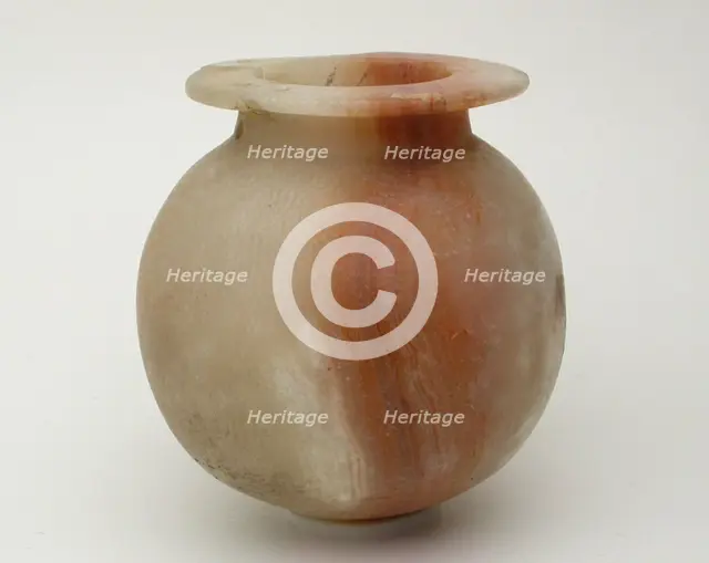 Vessel, Egypt, Old Kingdom, Dynasty 5-8 (about 2494-2160 BCE). Creator: Unknown.