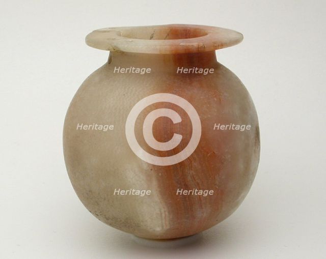 Vessel, Egypt, Old Kingdom, Dynasty 5-8 (about 2494-2160 BCE). Creator: Unknown.
