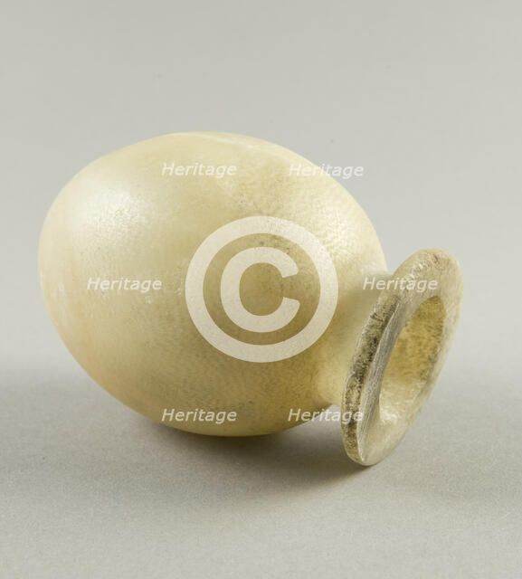 Vessel, Egypt, Old Kingdom, Dynasty 5-8 (about 2494-2160 BCE). Creator: Unknown.