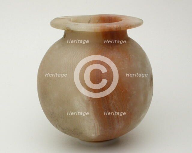 Vessel, Egypt, Old Kingdom, Dynasty 5-8 (about 2494-2160 BCE). Creator: Unknown.