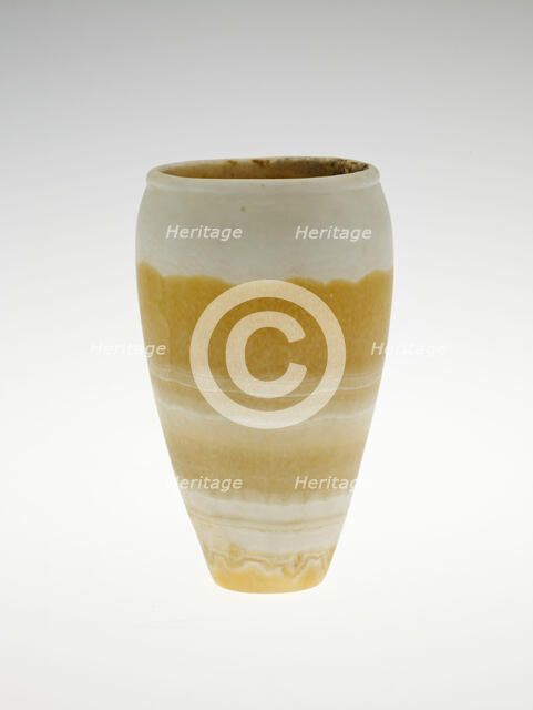 Vessel, Egypt, Archaic Period-Old Kingdom, Dynasty 1-3 (about 3050-2630 BCE). Creator: Unknown.