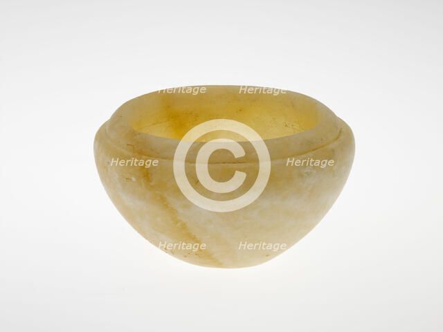 Vessel, Egypt, Archaic Period/Old Kingdom, Dynasty 1-3 (3050-2630 BCE). Creator: Unknown.